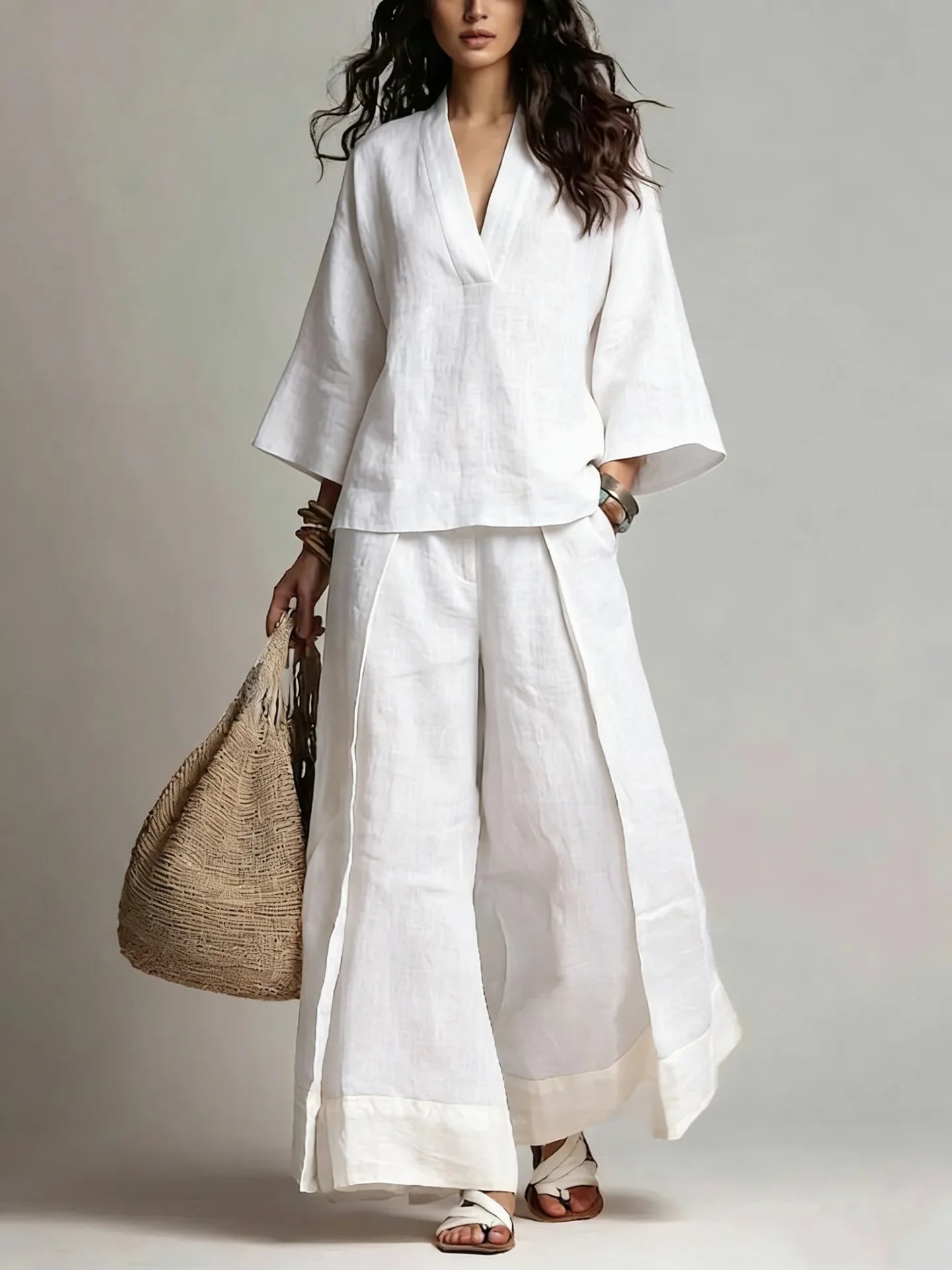 Baiana Conjunto Lino