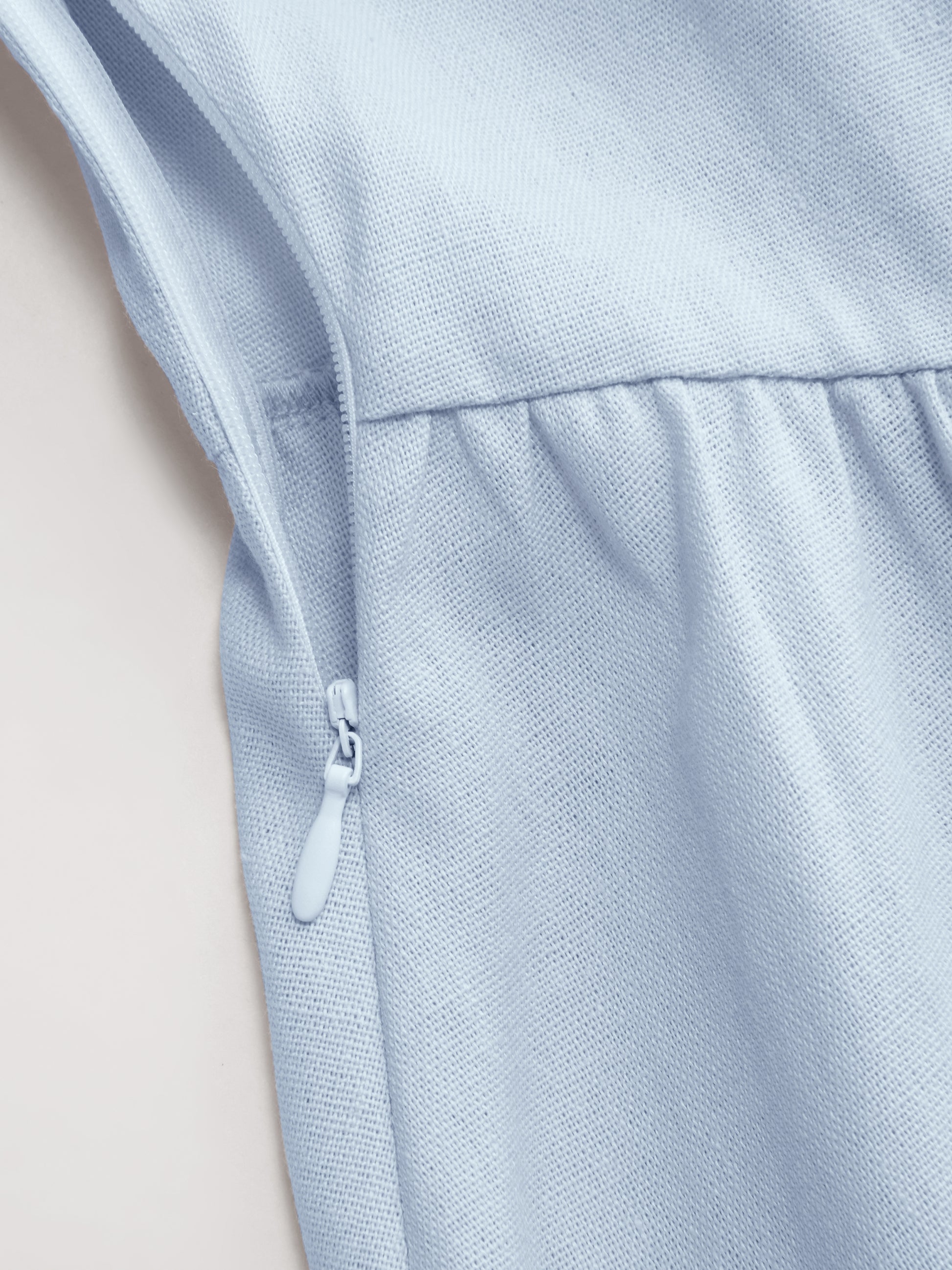 Cider Vestido Maxi Acampanado con Escote en U y Cordones