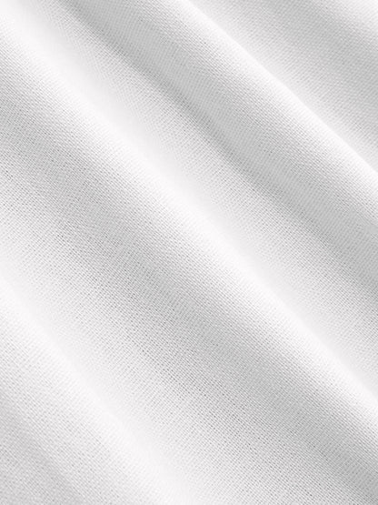 Cider Vestido Maxi Acampanado con Escote en U y Cordones