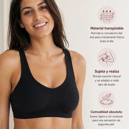 NOCHE - Sujetador Sin Costuras Transpirable