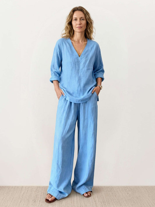 Conjunto Oversized con Cuello en V de North
