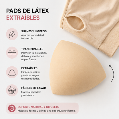 NOCHE - Sujetador Sin Costuras Transpirable