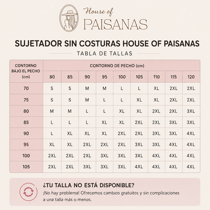 NOCHE - Sujetador Sin Costuras Transpirable