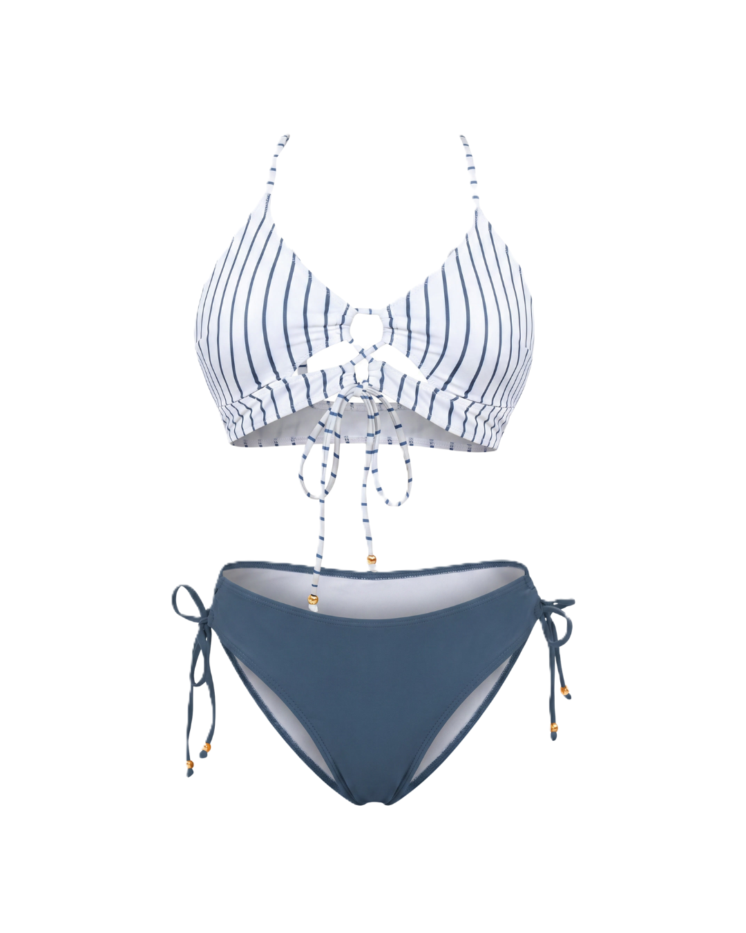 Bikini Wild Card Conjunto Dos Piezas Estampado Ajustable Playa