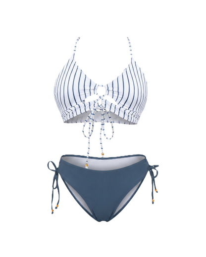 Bikini Wild Card Conjunto Dos Piezas Estampado Ajustable Playa