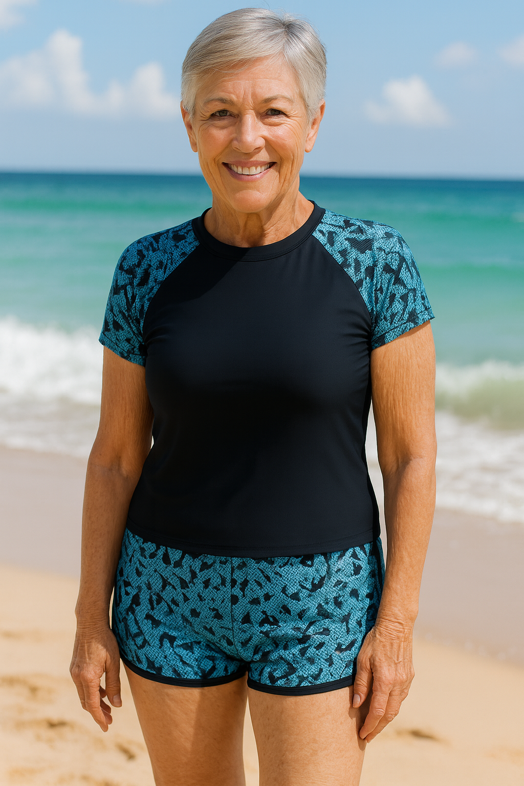 Conjunto de Tankini con Protección UV Ella Wear ShoreHaven