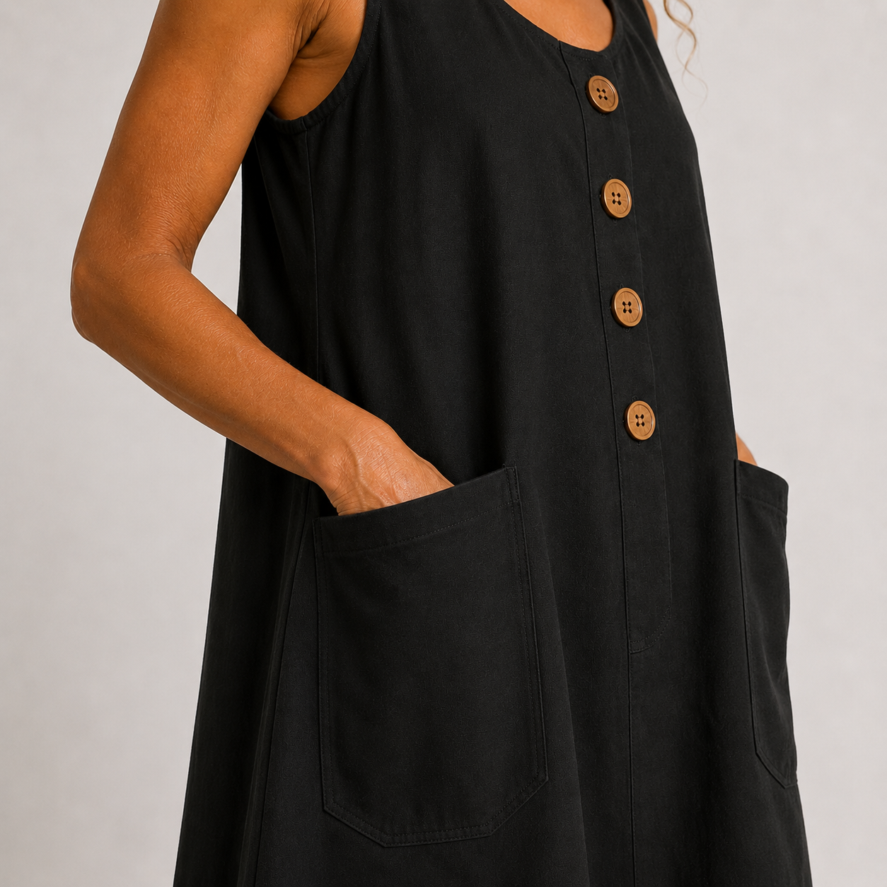 Robe Maud de L'Armoire de Léa en Algodón y Lino