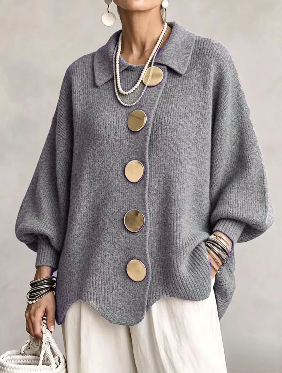 Hodora Victoire Cárdigan Oversize para Mujer