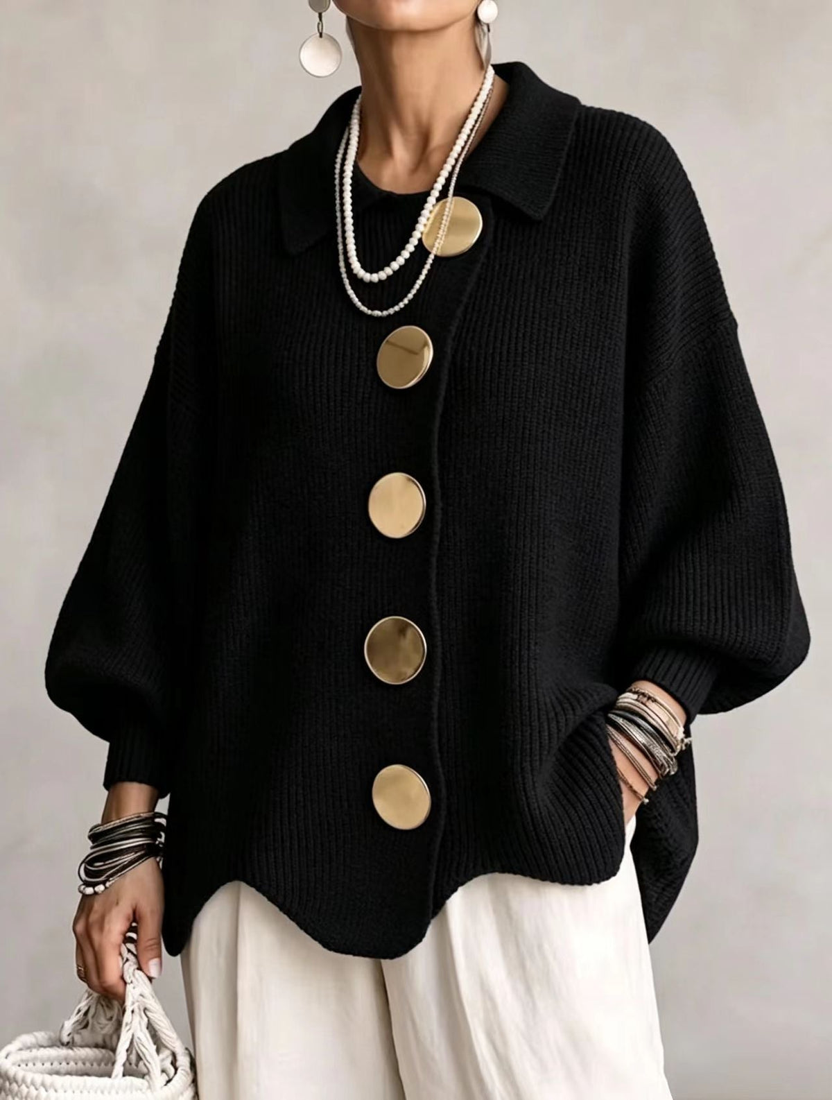 Hodora Victoire Cárdigan Oversize para Mujer