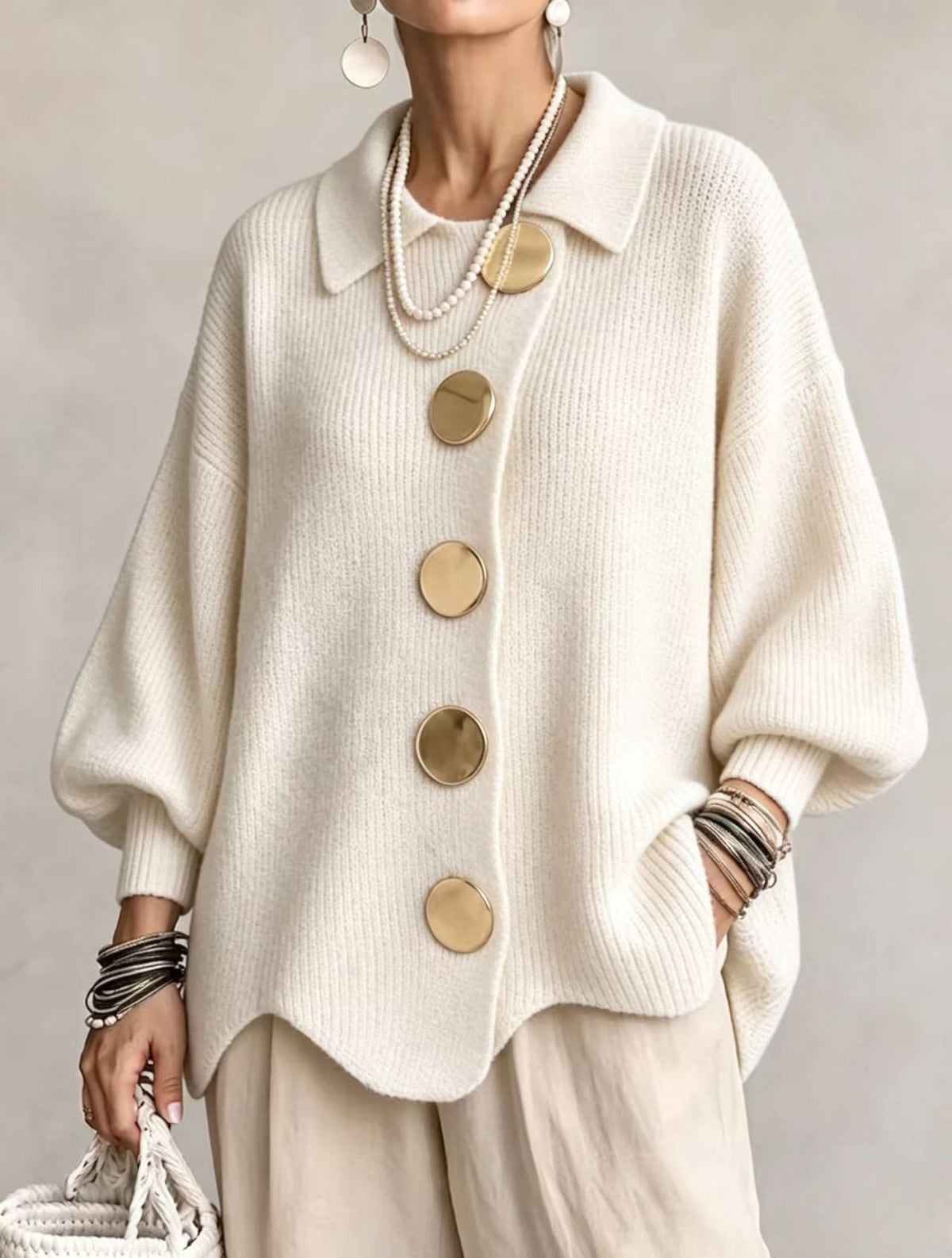 Hodora Victoire Cárdigan Oversize para Mujer