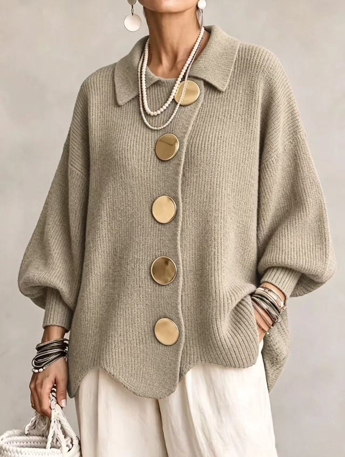 Hodora Victoire Cárdigan Oversize para Mujer