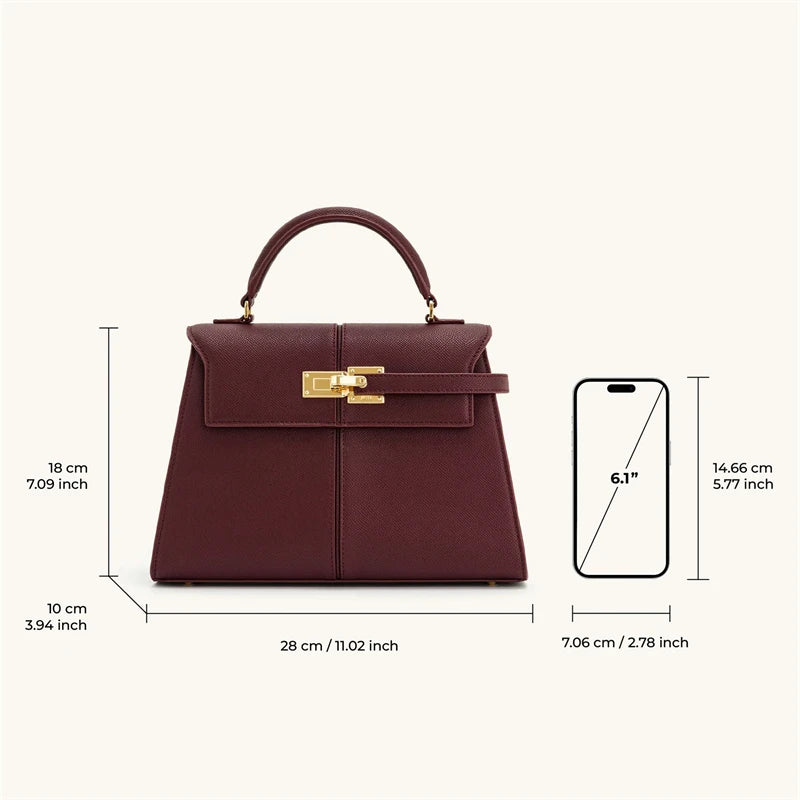 JW PEI Elise Bolso Bandolera Cuadrado de Cuero Vacuno