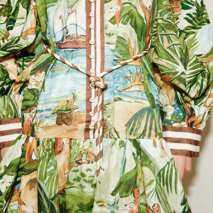 Concepción Vestido Estampado