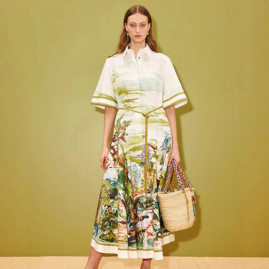 Asunción Vestido Lino