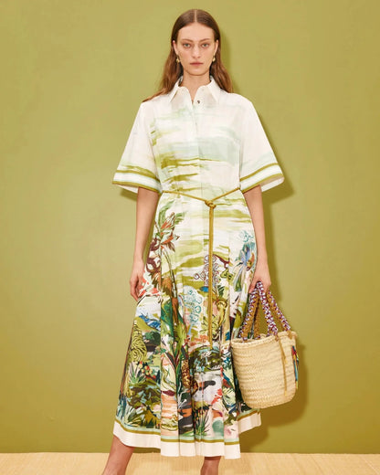 Asunción Vestido Lino