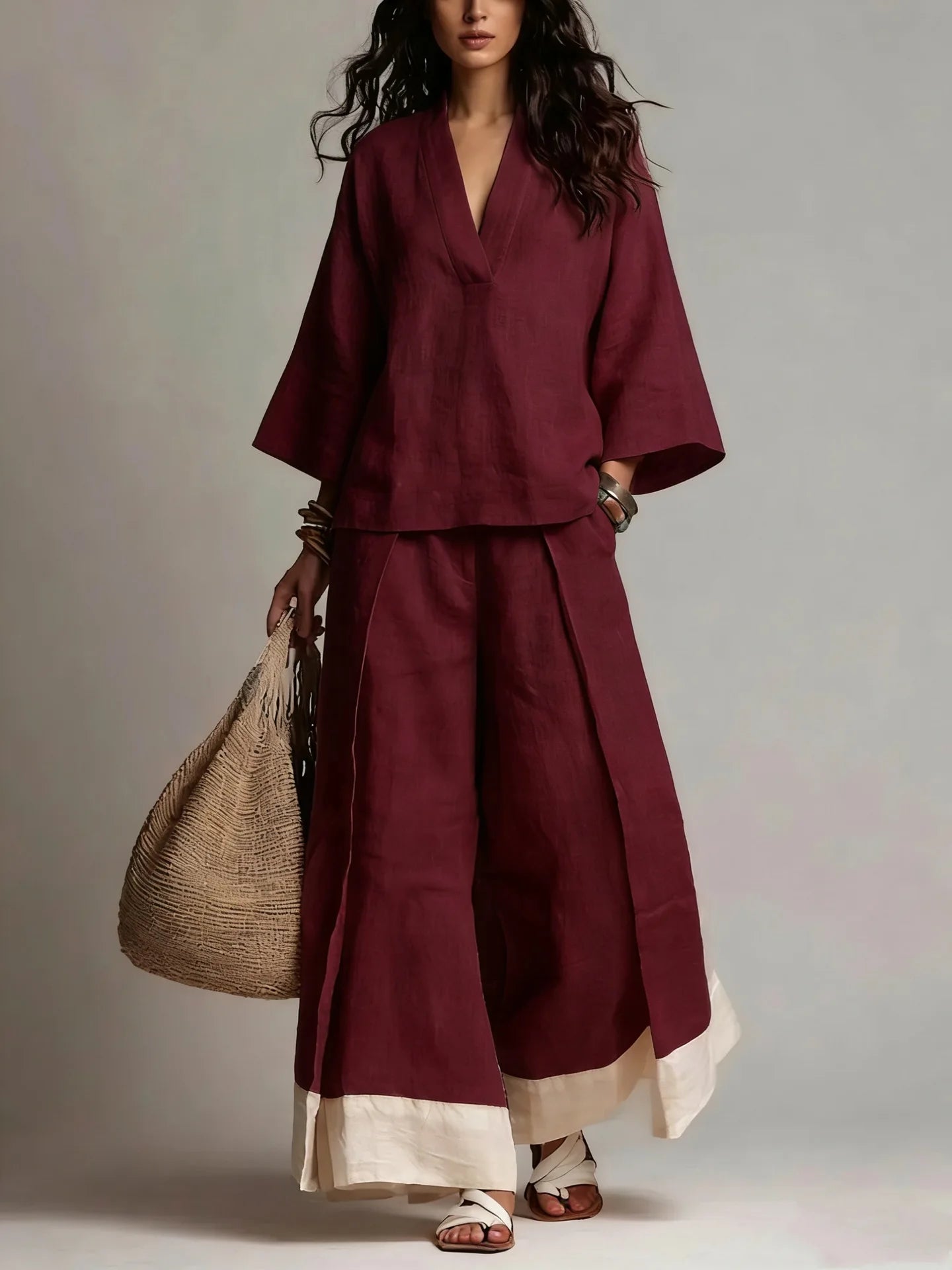 Baiana Conjunto Lino