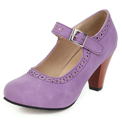 Delacroix Paris Margot Zapatos Mary Jane con Tacón para Mujer