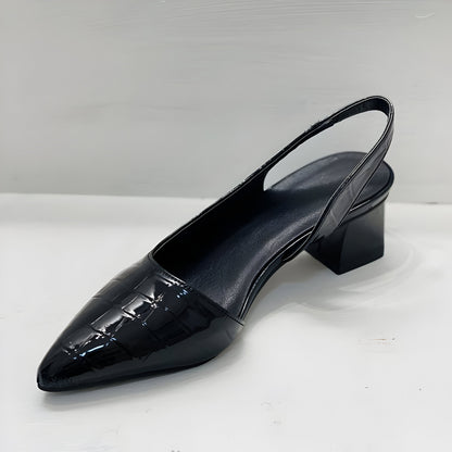 Graziella Zapatos de Tacón con Puntera Ancha para Mujer