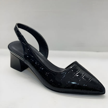 Graziella Zapatos de Tacón con Puntera Ancha para Mujer