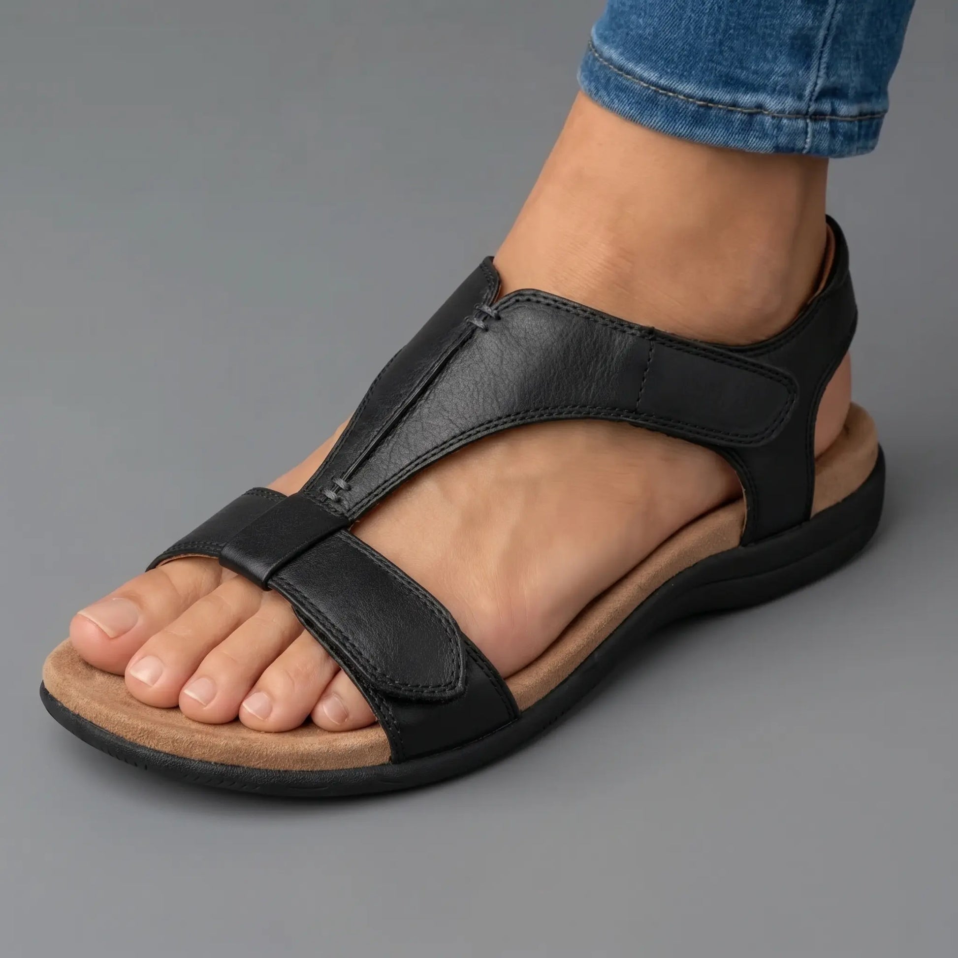 Sandalias Ortopédicas Ergonómicas Lara para Mujer con Suela Amortiguadora