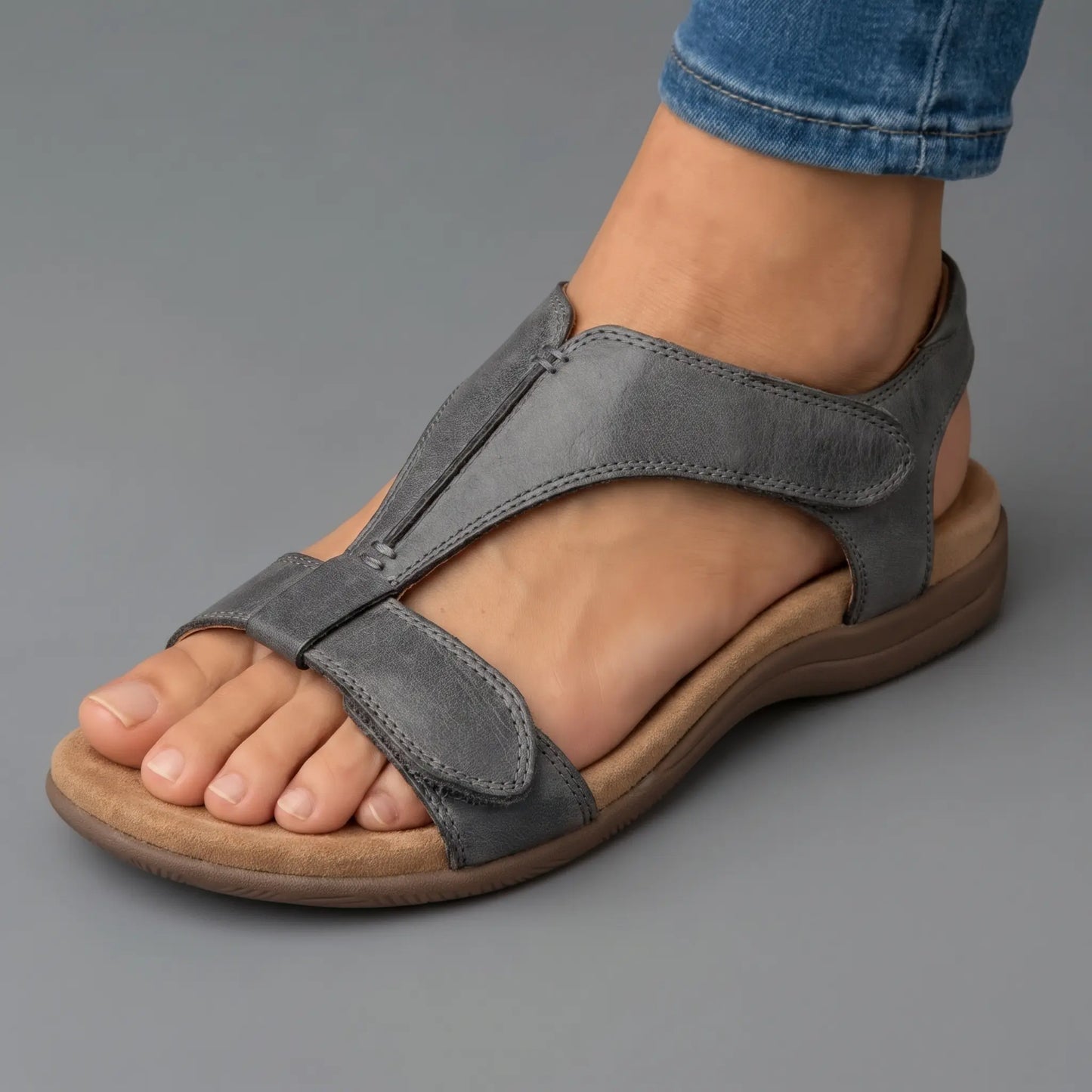 Sandalias Ortopédicas Ergonómicas Lara para Mujer con Suela Amortiguadora