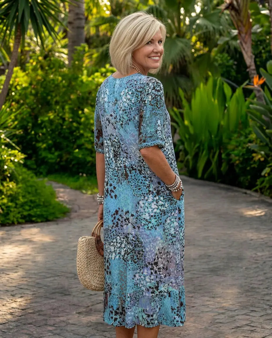 BásicosAtelier Iris Vestido Ligero y Vaporoso Corte Favorecedor