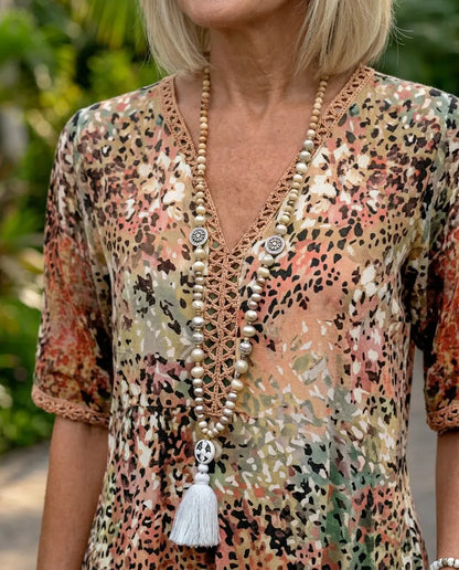 BásicosAtelier Iris Vestido Ligero y Vaporoso Corte Favorecedor