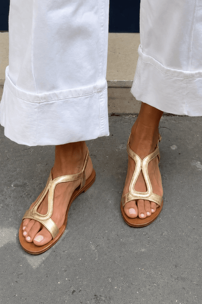 Velora Roma Sandalias Luna, Sandalias de Verano de Tacón Bajo