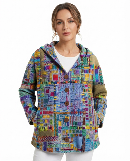 Van Delft Mode Elegantly Soft Cárdigan para Mujer