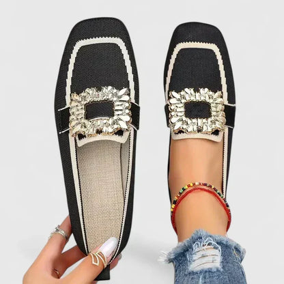 Rosa Mocasines Cómodos para Mujer