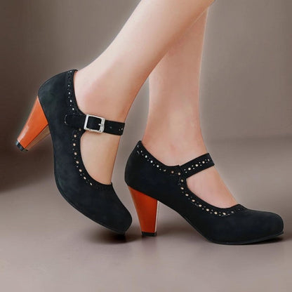 Delacroix Paris Margot Zapatos Mary Jane con Tacón para Mujer