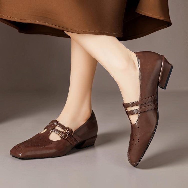 Delacroix Paris Pauline Zapatos Mary Jane para Mujer