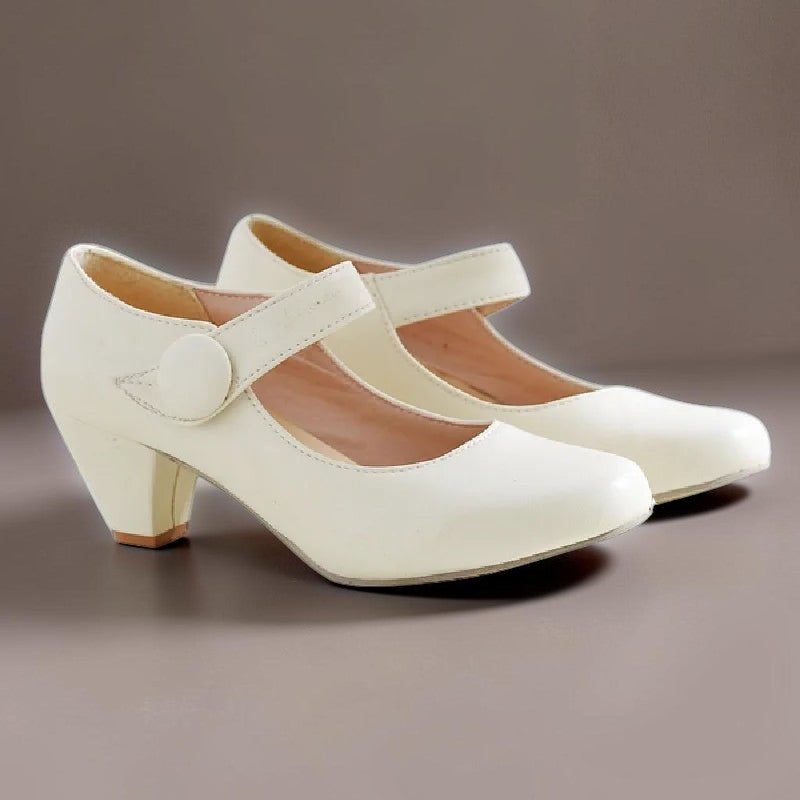 Delacroix Paris Monique Zapatos Mary Jane con Tacón Bloque para Mujer