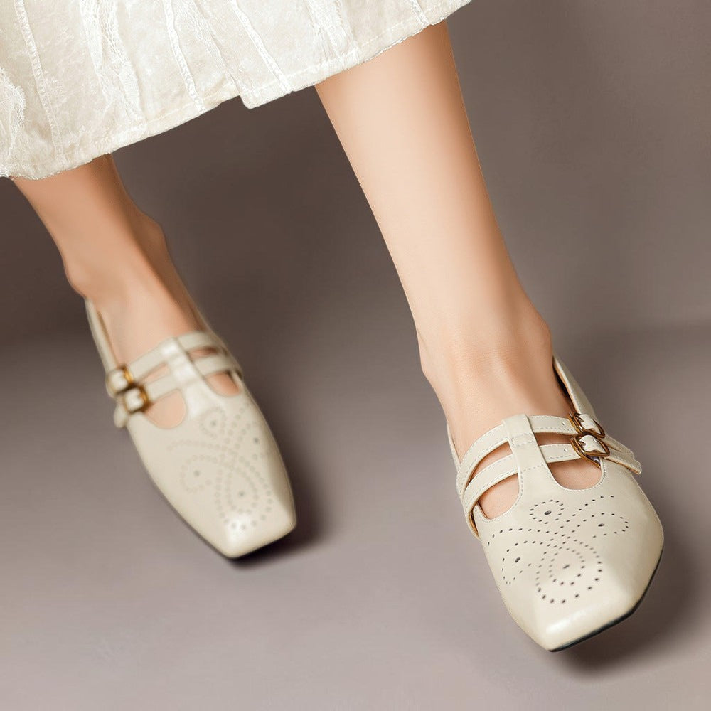 Delacroix Paris Pauline Zapatos Mary Jane para Mujer