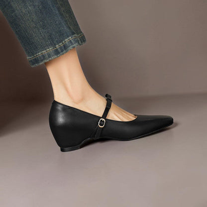 Delacroix Paris Chloé Zapatos Mary Jane con Lazo para Mujer