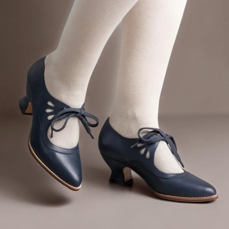 Delacroix Paris Marie Zapatos de Tacón con Tira para Mujer