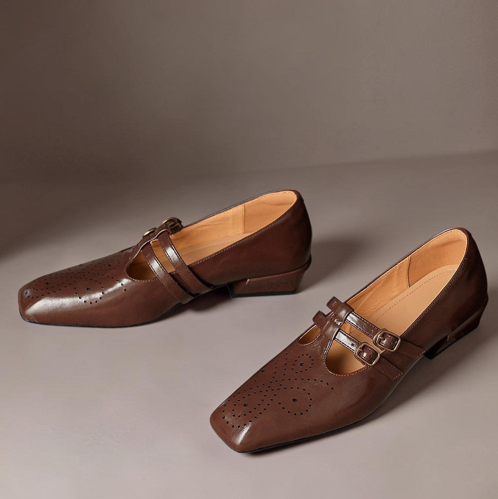 Delacroix Paris Pauline Zapatos Mary Jane para Mujer