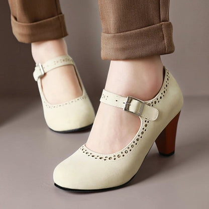 Delacroix Paris Margot Zapatos Mary Jane con Tacón para Mujer