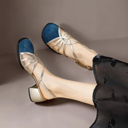 Delacroix Paris Manon Sandalias con Hebilla para Mujer