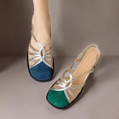 Delacroix Paris Manon Sandalias con Hebilla para Mujer