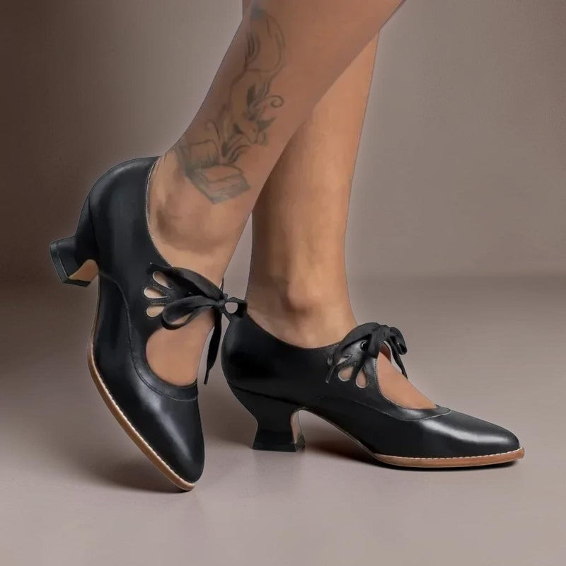 Delacroix Paris Marie Zapatos de Tacón con Tira para Mujer