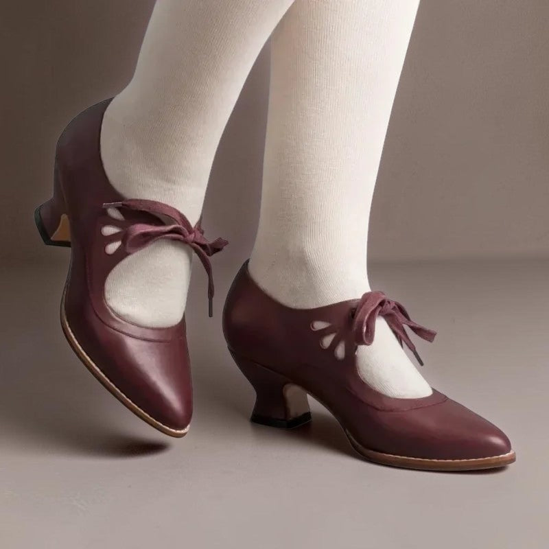 Delacroix Paris Marie Zapatos de Tacón con Tira para Mujer