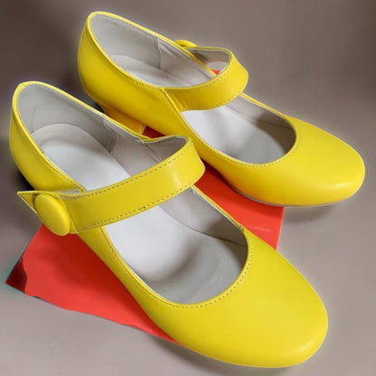 Delacroix Paris Monique Zapatos Mary Jane con Tacón Bloque para Mujer