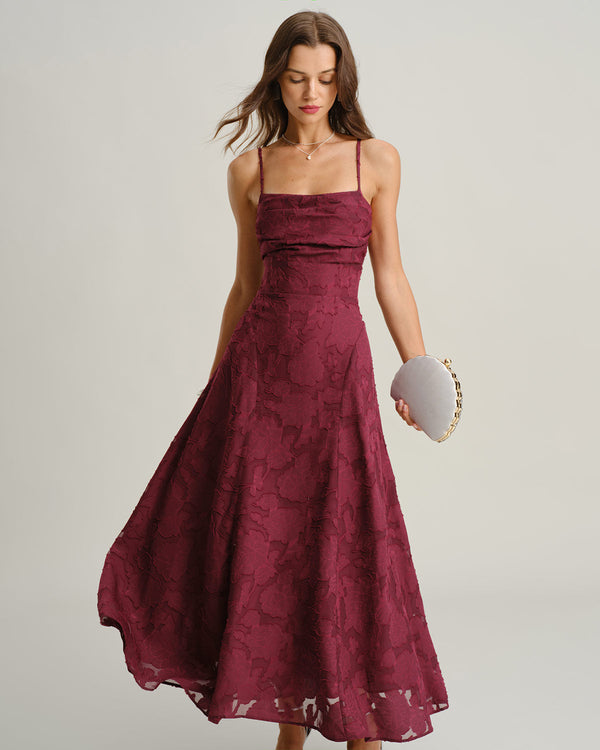 Nao - Vestido Maxi con Espalda Cruzada